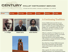 Tablet Screenshot of centurymallet.com